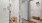 Walk in shower with spacious closets attached