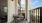 Fenced in patio